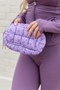 Haylie Floral Sketch Quilted Mini Bag