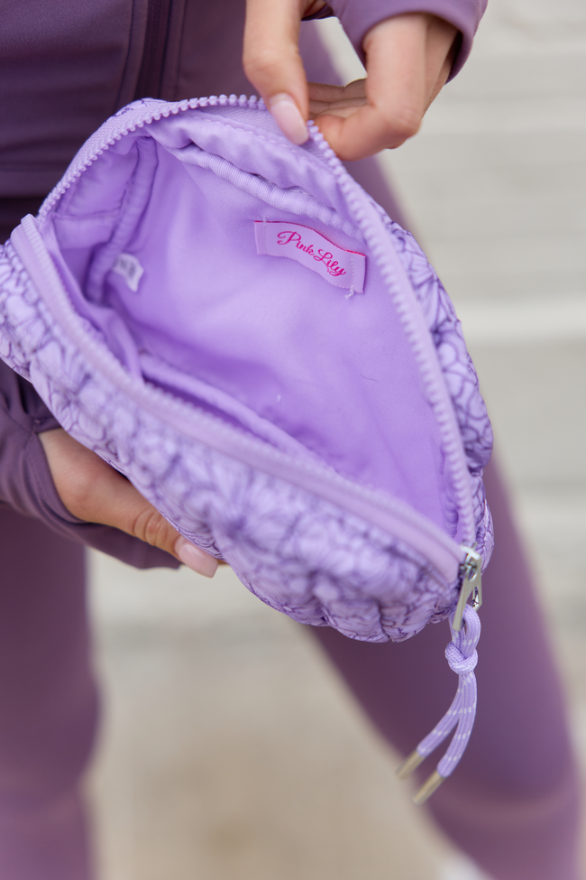 Haylie Floral Sketch Quilted Mini Bag