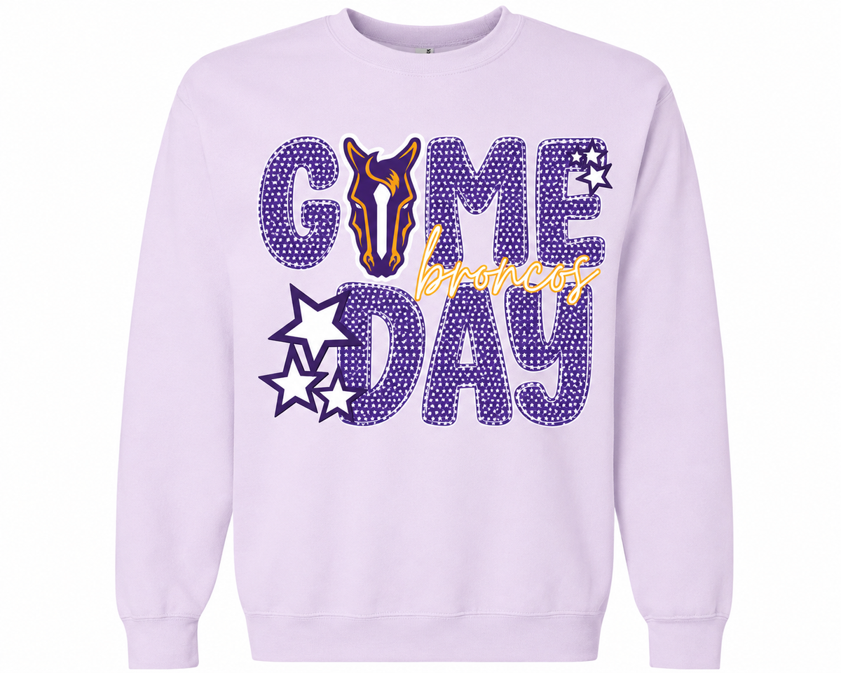 Broncos Game Day Crewneck Sweatshirt