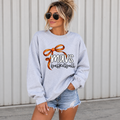 Mavs Basketball Bow Crewneck