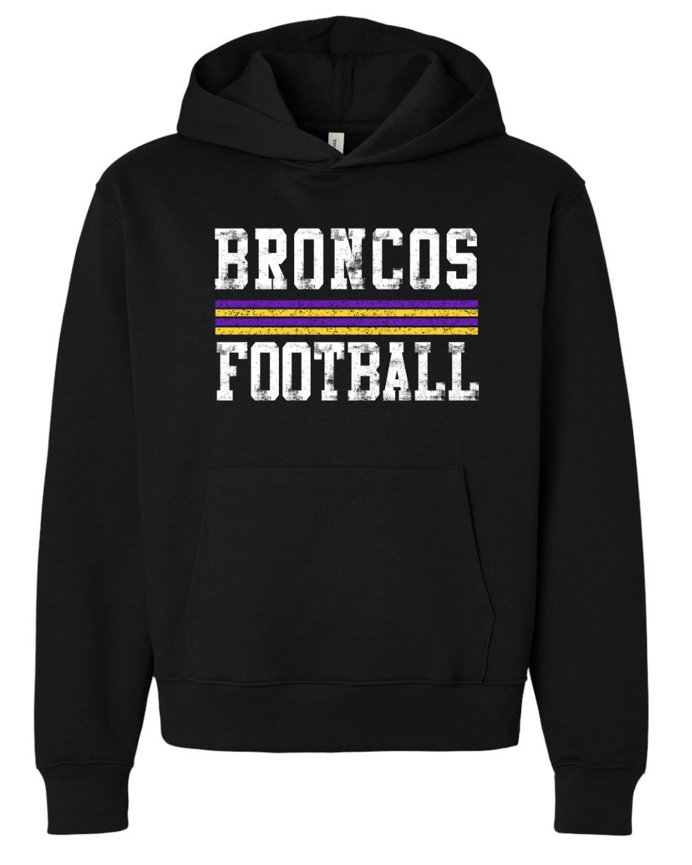Distressed Broncos Football
