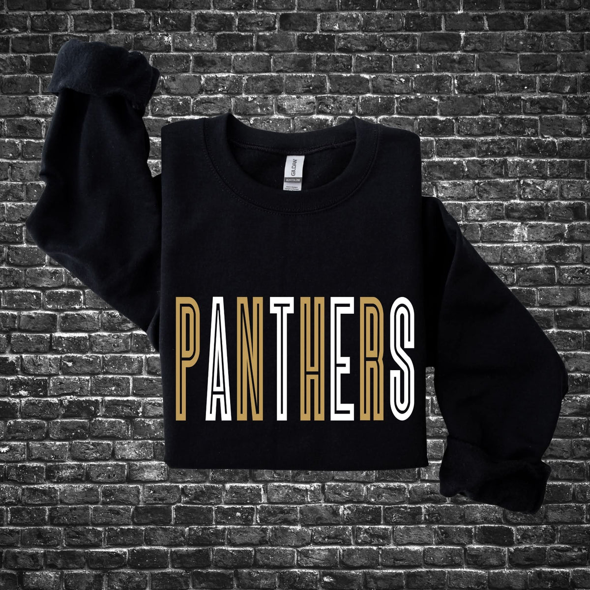 Panthers Crewneck Sweatshirt – Black