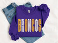 Broncos Crewneck Sweatshirt – Purple